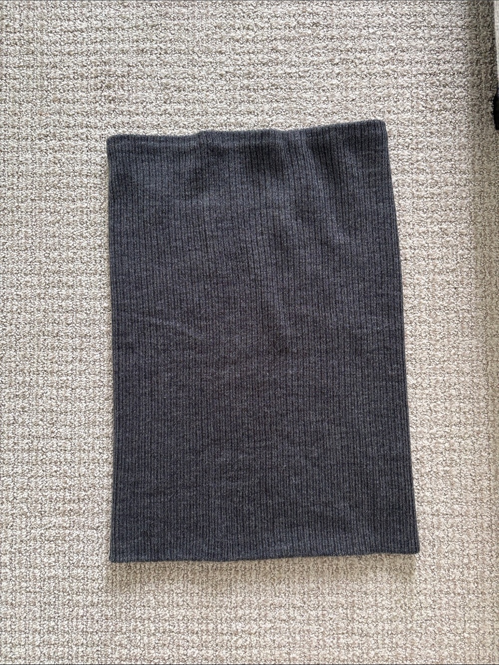 Wilfred Loop Scarf - Charcoal